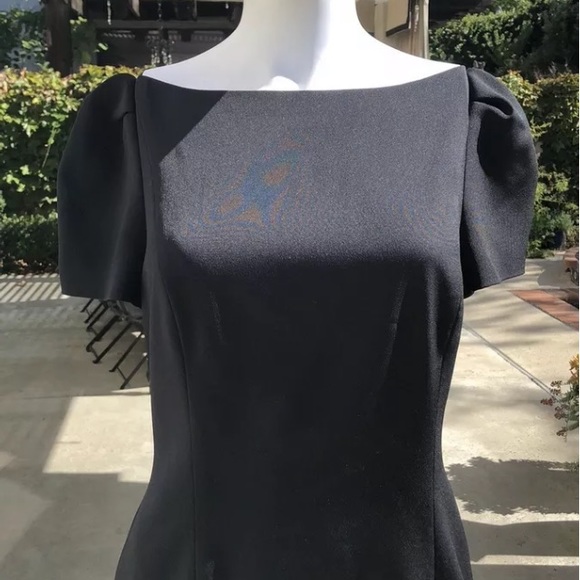 Robert Rodriguez Black Lace Back Dress SizeP - Picture 2 of 8